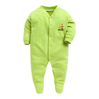 Daddy - G Rompers/Sleepsuits/Jumpsuit /Night Suits for New Born Babies - Green | Grocsy