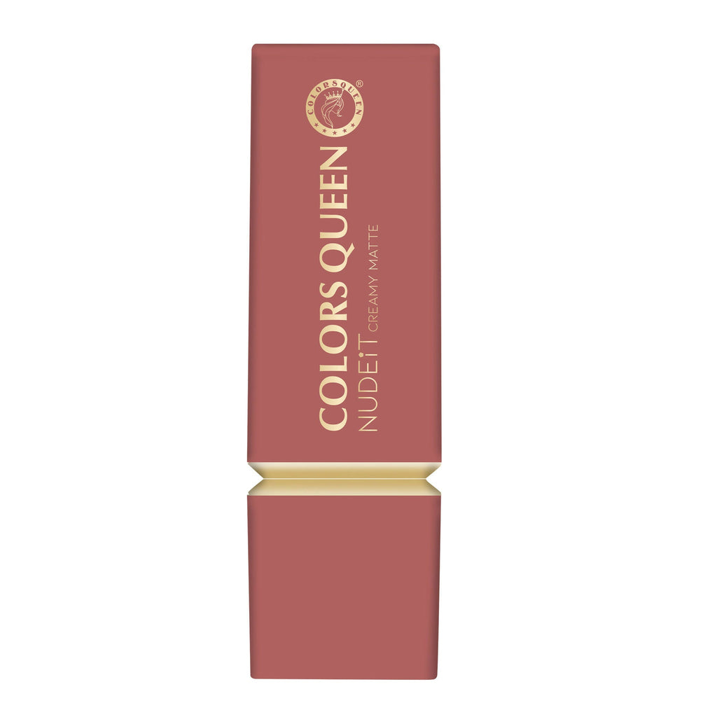 Colors Queen Nude It Creamy Matte Lipstick - Peach Petunia | Grocsy