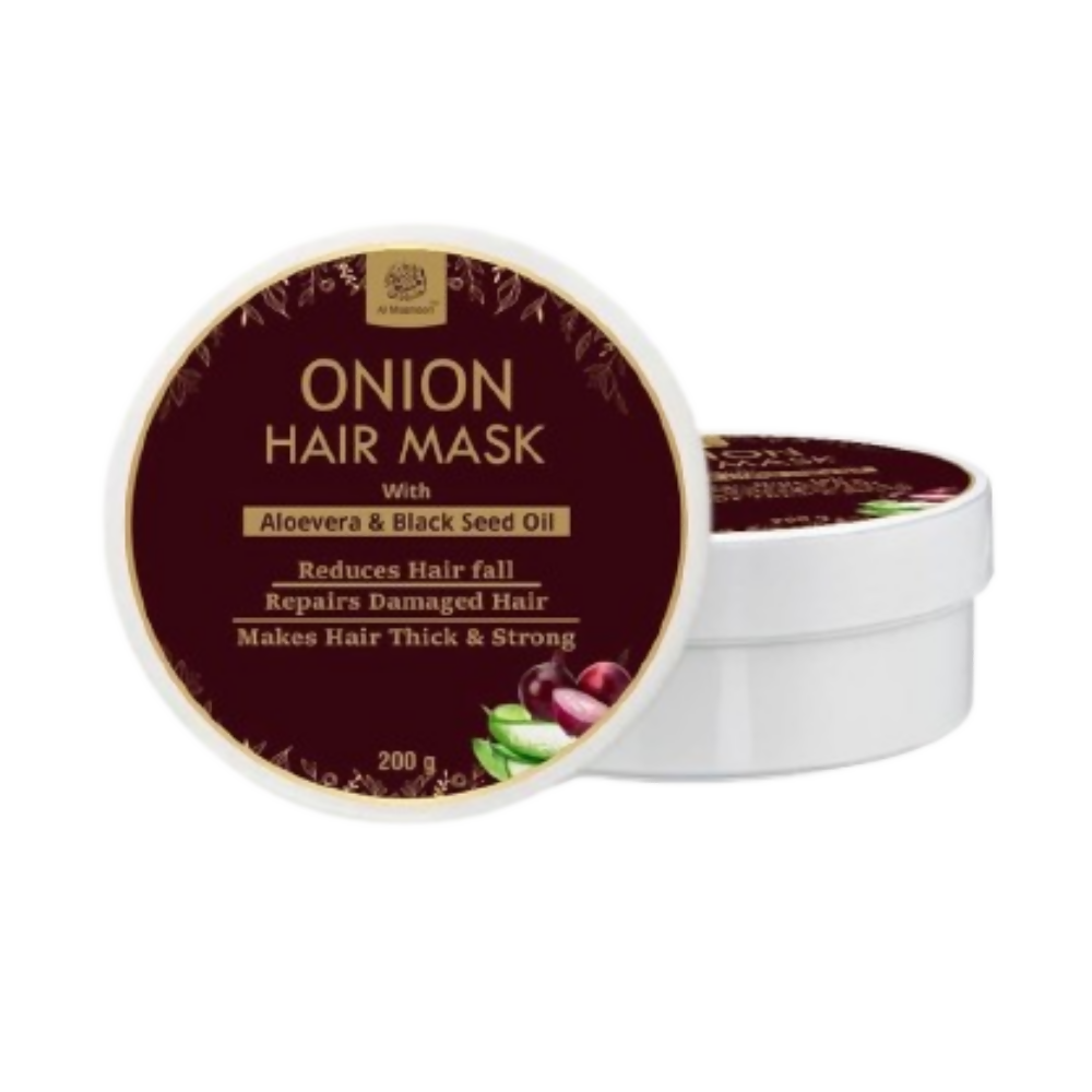 Al Masnoon Onion Hair Mask with Aloe Vera & Black Seed Oil | Grocsy