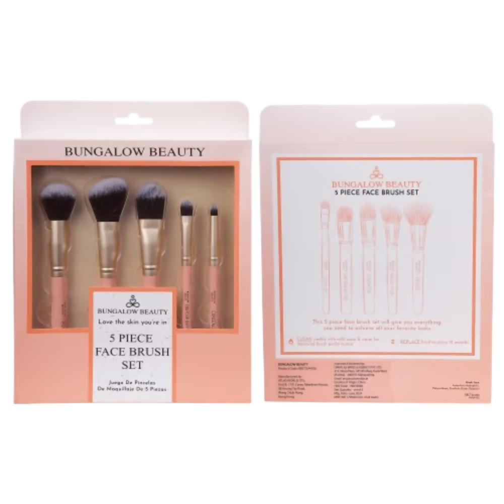BUNGALOW BEAUTY Face powder Brush Set | Grocsy