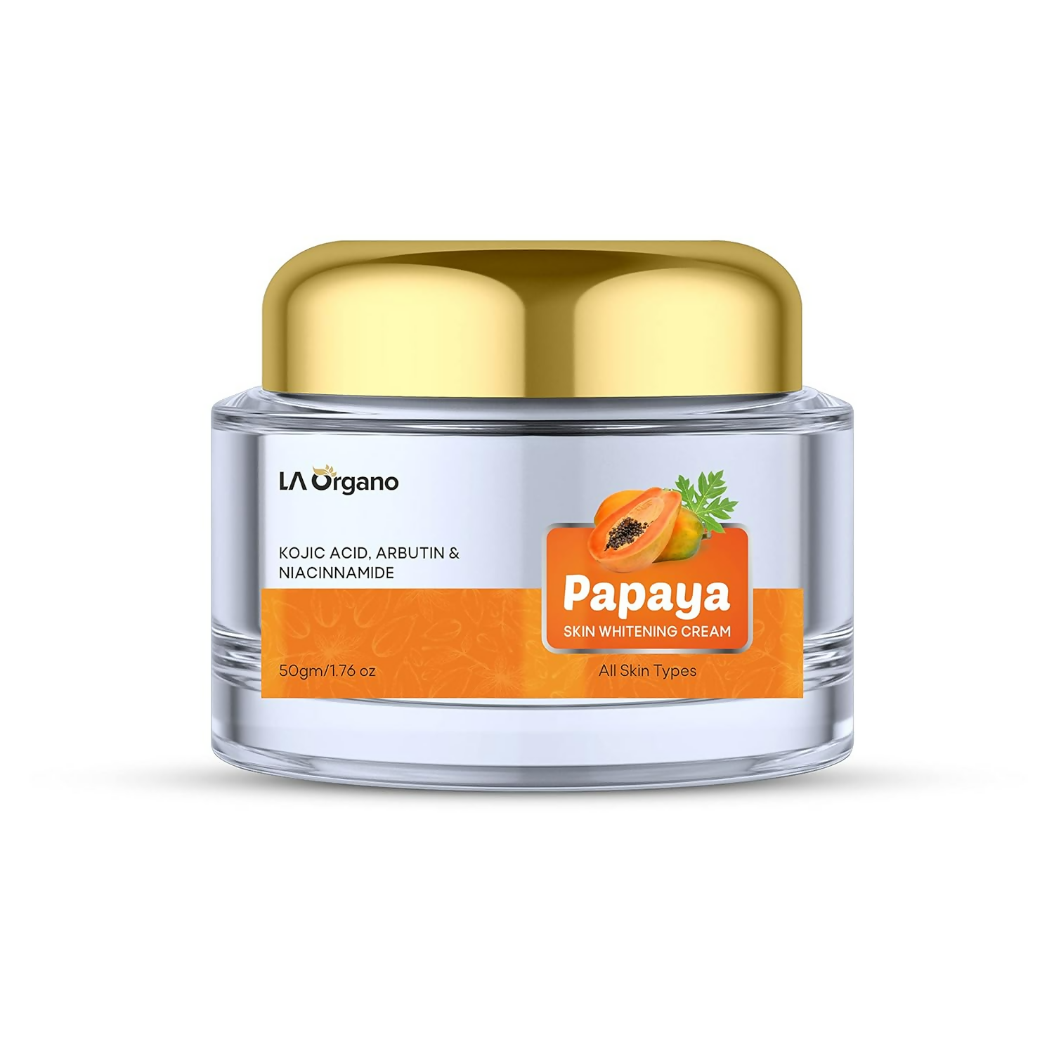 LA Organo Papaya Cream For Skin Brightening & Whitening | Grocsy