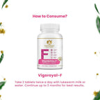 Maharishi Ayurveda Vigoroyal-F Tablets for Women | Grocsy