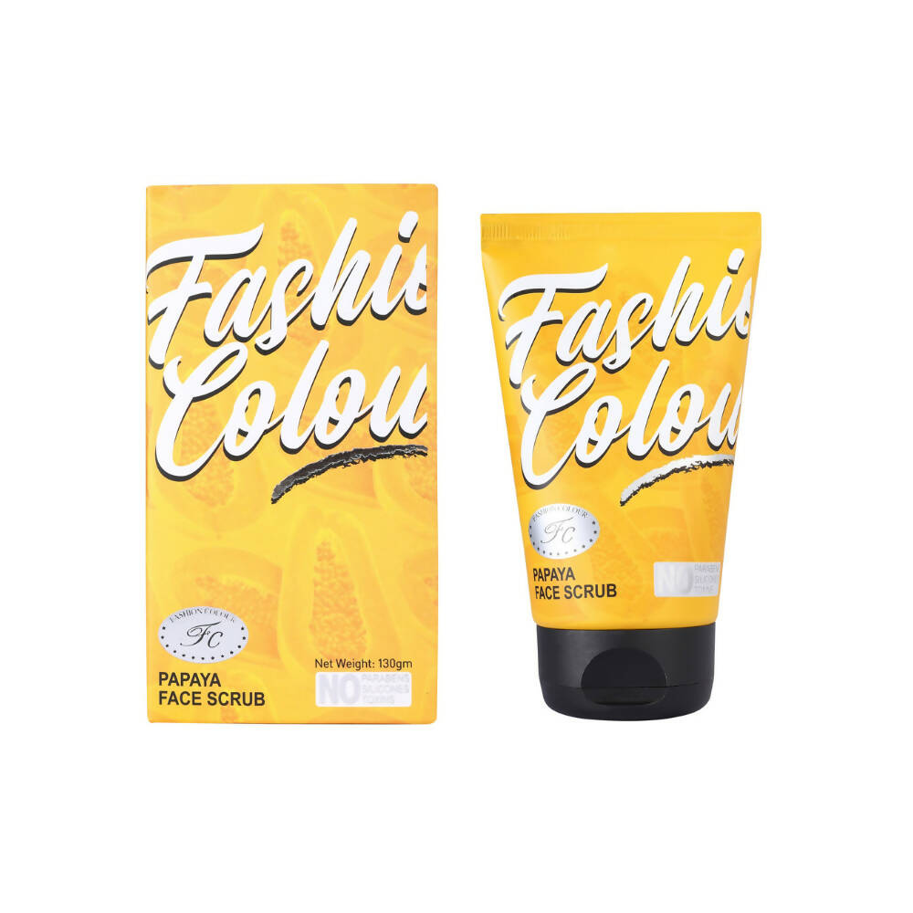 Fashion Colour Papaya Face Scrub | Grocsy
