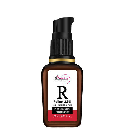 St.Botanica Retinol 2.5% E & Hyaluronic Acid Professional Facial Serum | Grocsy