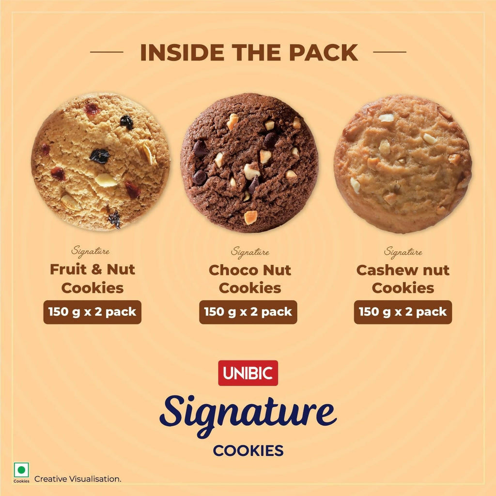 Unibic Signature Collection Cookies Nutty Delight Combo | Grocsy