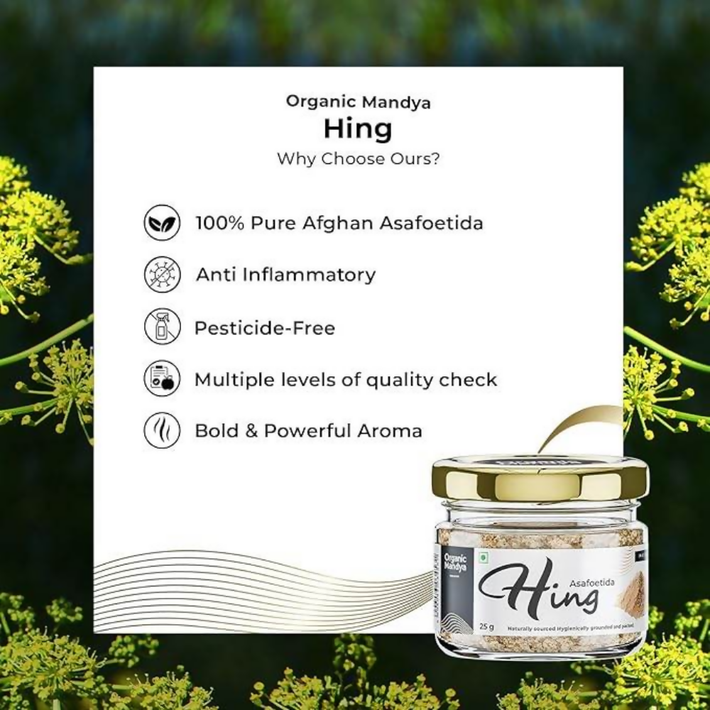 Organic Mandya Hing Powder | Grocsy