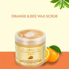 Glamveda Orange & Bee Wax Brightening Scrub | Grocsy