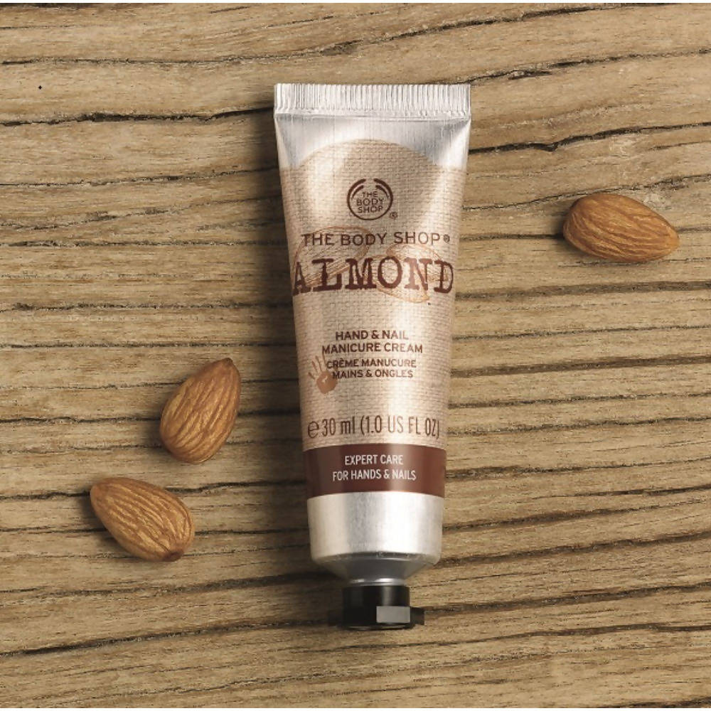 The Body Shop Almond Hand & Nail Cream | Grocsy