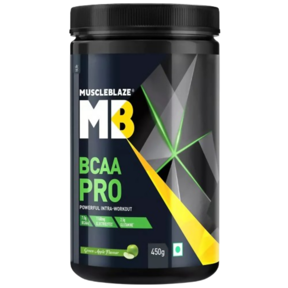 MuscleBlaze BCAA Pro Green Apple | Grocsy