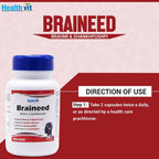 Healthvit Braineed Capsules | Grocsy