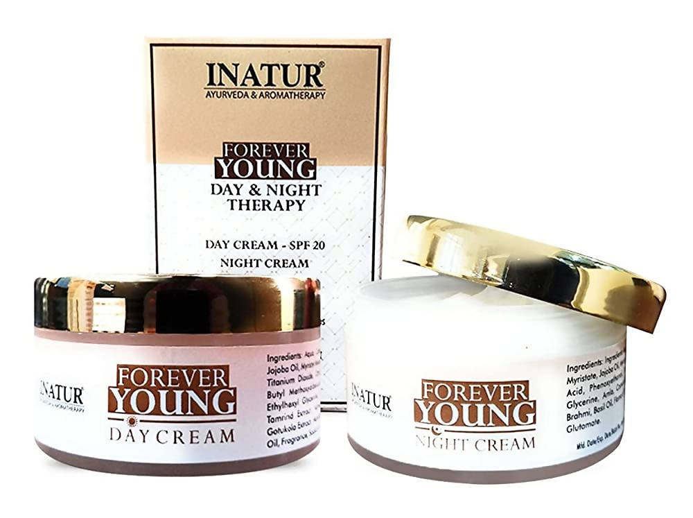 Inatur Forever Young Day Cream And Night Cream | Grocsy