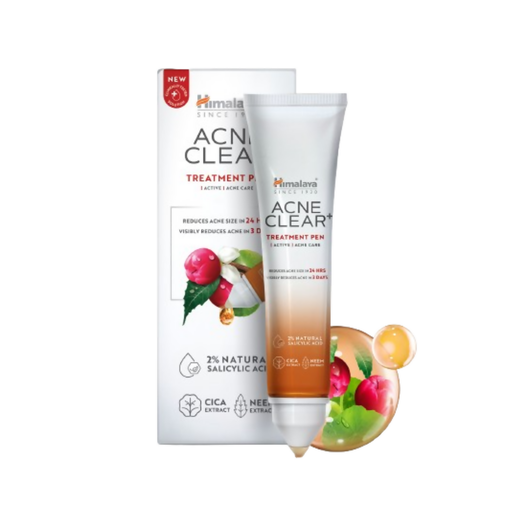Himalaya Herbals Acne Clear+ Spot Treatment Pen with 2% Natural Salicylic Acid Day Cream | Grocsy