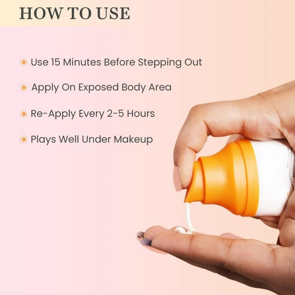 Professional O3+ Derma Cult Glow Shield Sunscreen SPF 50 PA+++ | Grocsy