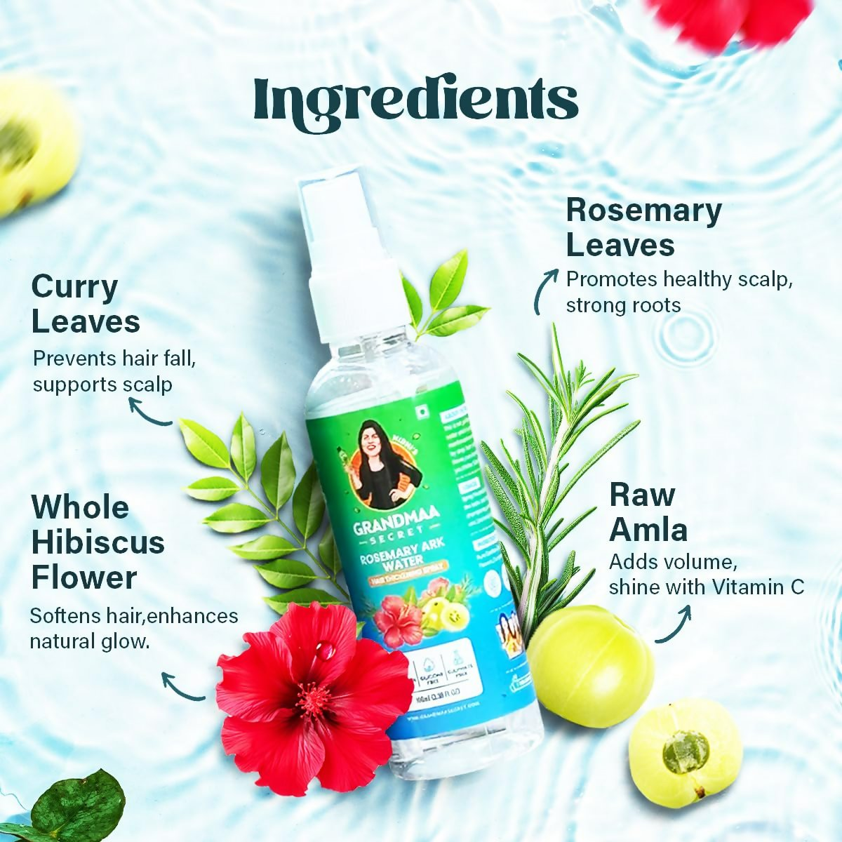 Nidhi’S Grandmaa Secret Rosemary Water Ark | Grocsy