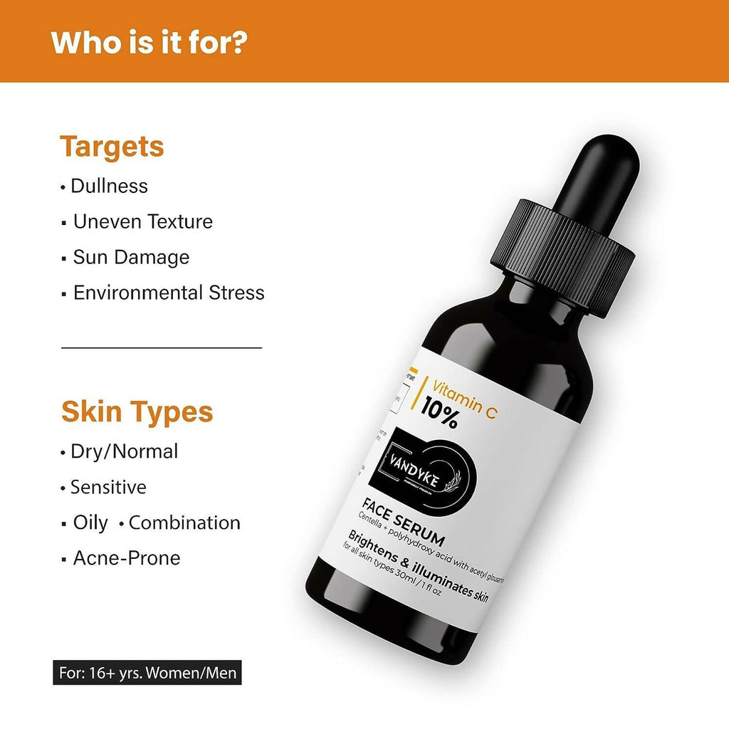 Vandyke Vitamin C 10% Face Serum | Grocsy