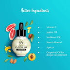 The Beauty Co. Vitamin E Cuticle Oil for Nails | Grocsy