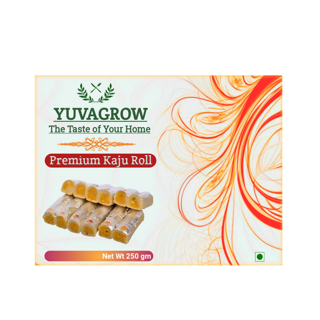 Yuvagrow Premium Kaju Roll | Grocsy