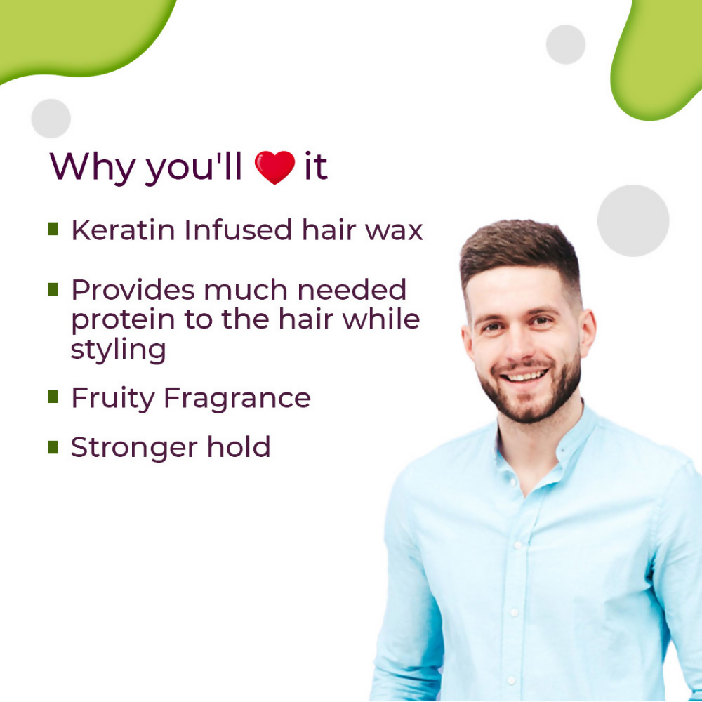 Nishman Keratin Hair Styling Wax | Grocsy