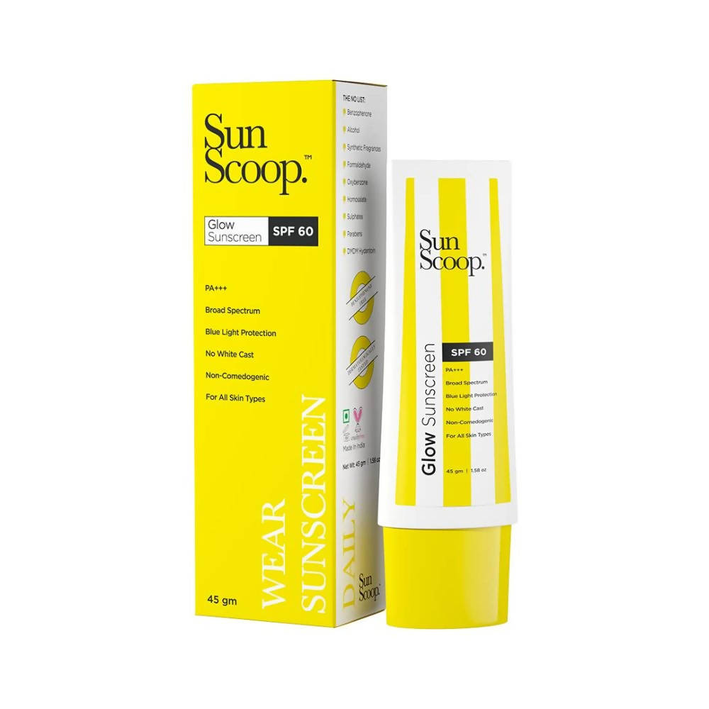 Sun Scoop Glow Sunscreen SPF 60 | Grocsy