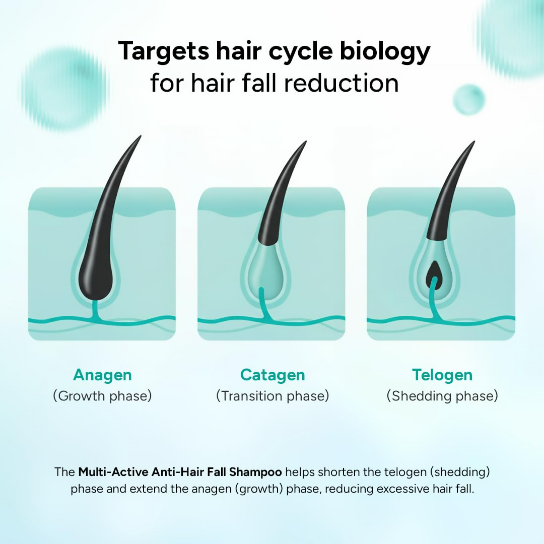 Arata Multi Active Anti Hair Fall Shampoo With Caffeine | Grocsy