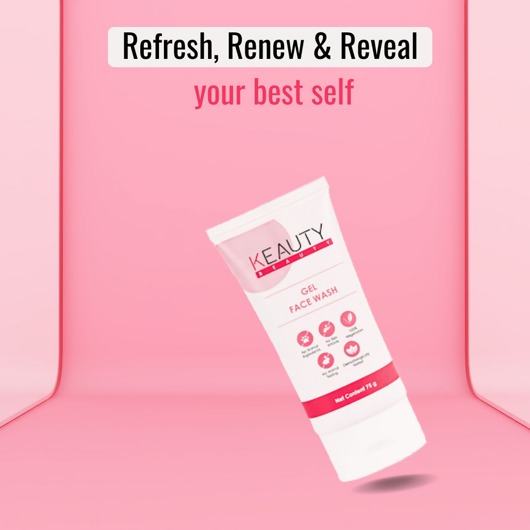 Keauty Beauty Gel Face Wash | Grocsy