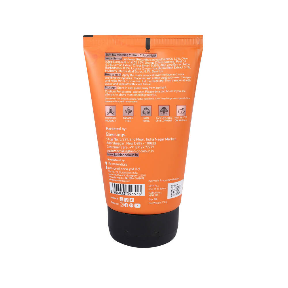 Fashion Colour Vitamin C Face Mask | Grocsy