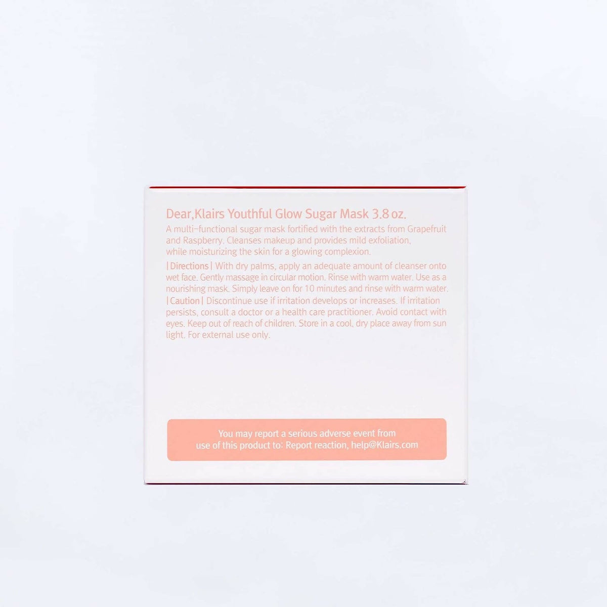 Dear Klairs Youthful Glow Sugar Mask | Grocsy