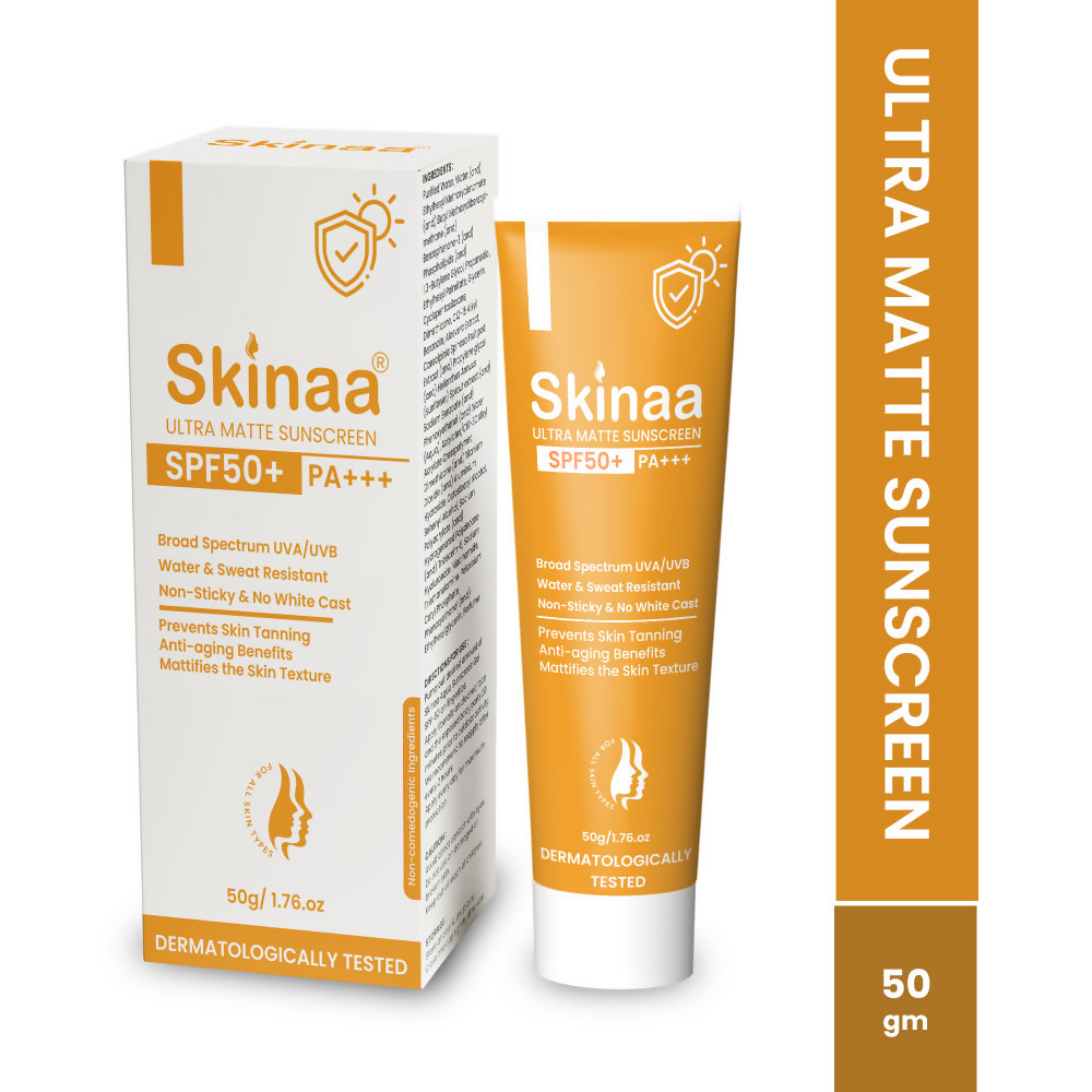 Skinaa Ultra Matte Sunscreen Gel With SPF 50+ and PA+++ | Grocsy