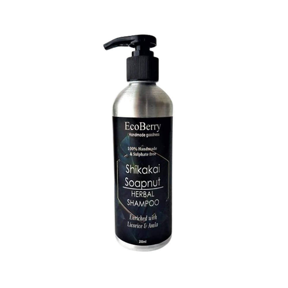 Ecoberry Shikaki Soapnut Herbal Shampoo | Grocsy