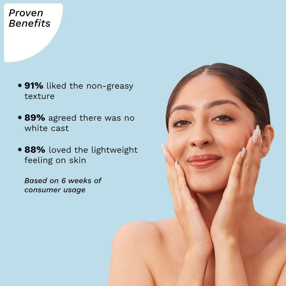 Pilgrim White Lotus Sunscreen Serum SPF 30 PA+++ - Limited Time Offer | Grocsy