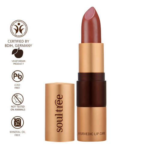 Soultree Ayurvedic Lipstick Massive Mauve 605 | Grocsy