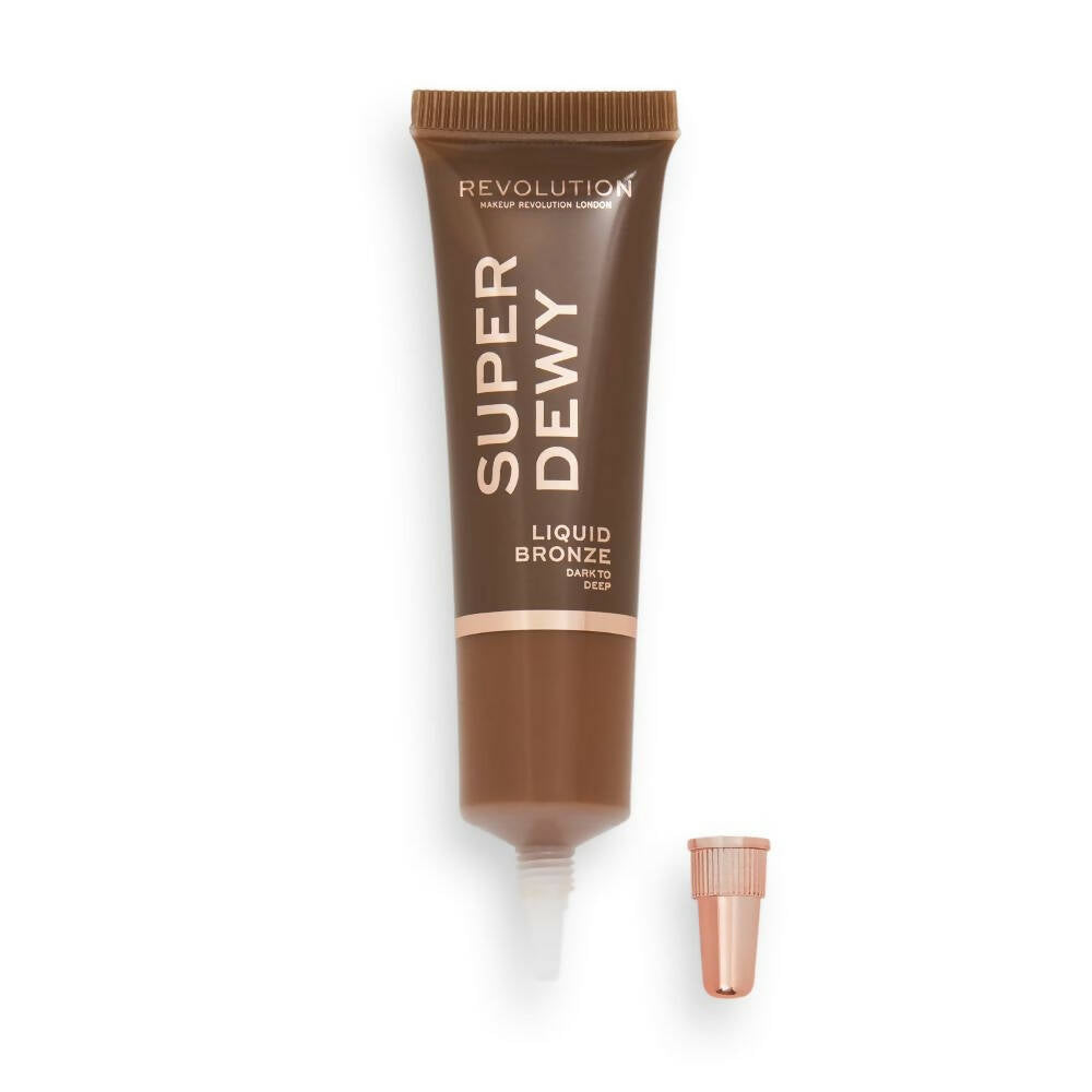 Revolution Superdewy Liquid Bronzer - Dark To Deep | Grocsy