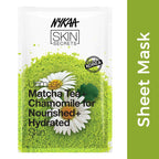 Nykaa Skin Secrets Exotic Indulgence Matcha Tea+Chamomile Sheet Mask For Nourished & Hydrated Skin | Grocsy
