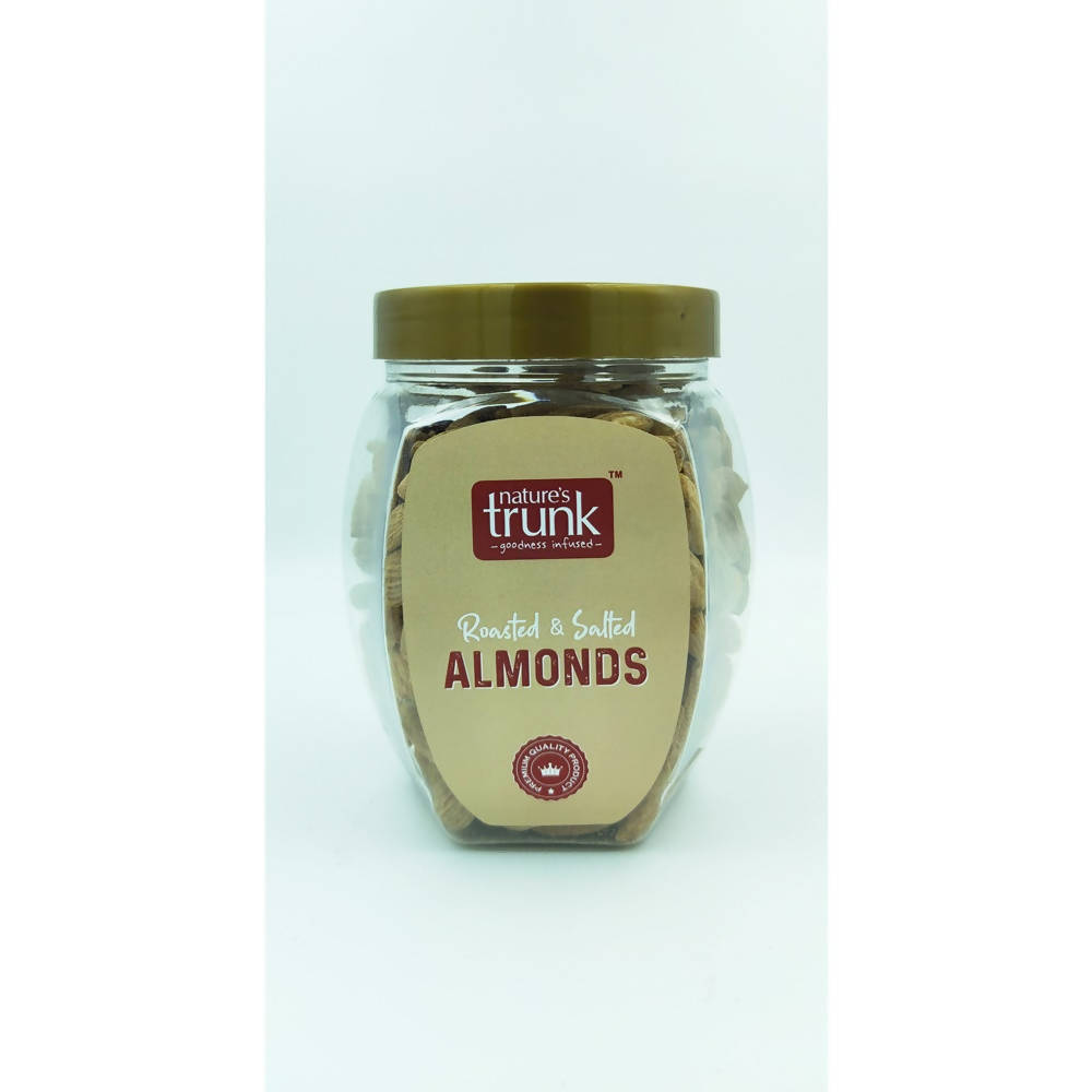 Nature's Trunk Roasted and Salted Almonds | Grocsy