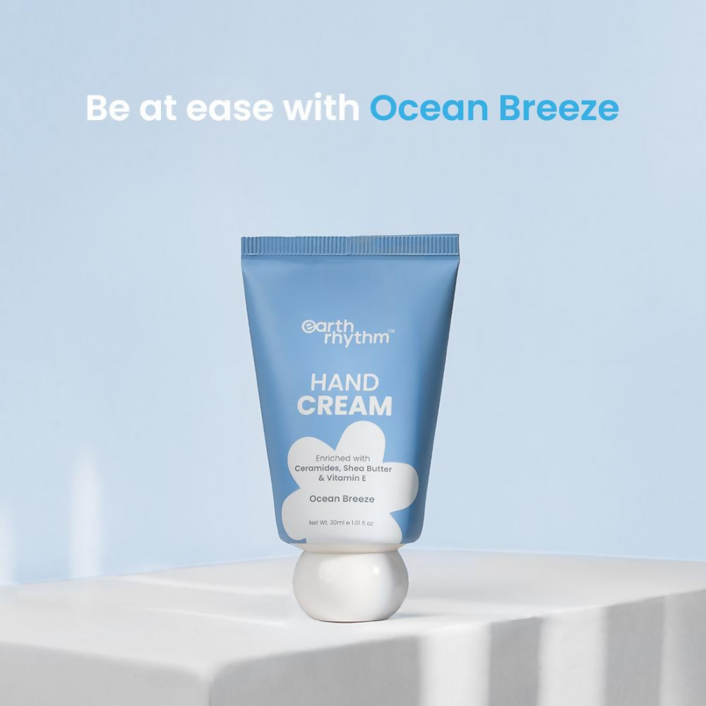 Earth Rhythm Ocean Breeze Hand Cream Enriched with Ceramide | Grocsy