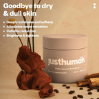 JustHuman Coffee Caramel Body Scrub | Grocsy