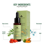 Avimee Herbal Niacinamide Face Serum For Acne Marks, Blemishes & Oil Balancing with Zinc | Grocsy