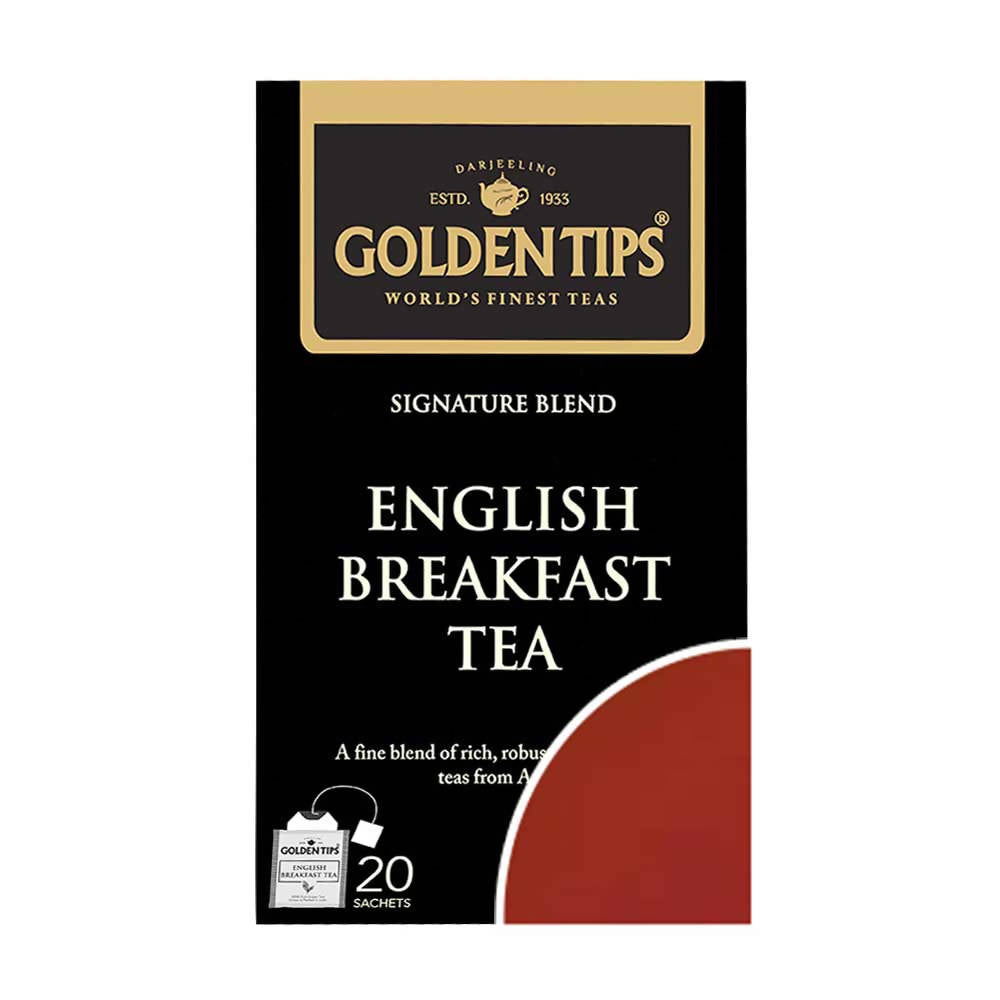 Golden Tips English Breakfast Tea Bags | Grocsy