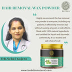 Buddha Natural Wax Powder Natural Instant Painless Hair Removal | Grocsy