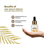 The Wellness Shop 24k Gold Serum for Glow and Hydration | Grocsy