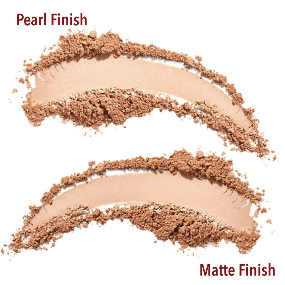 Blue Heaven 2-In-1 Matte + Pearl Compact Powder - Honey | Grocsy