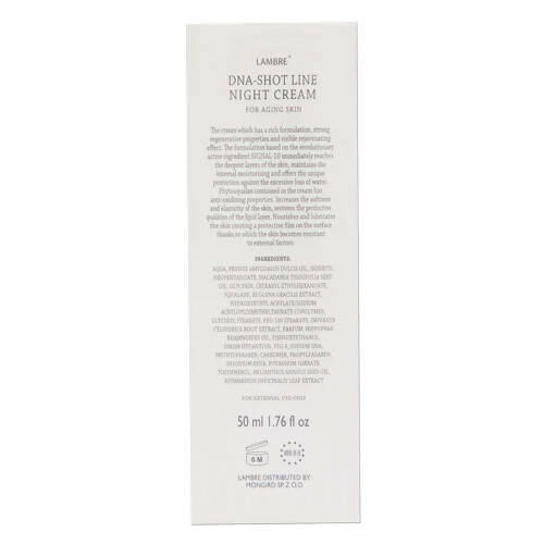 Lambre DNA-Shot Line Anti-Aging Night Cream For Aging Skin | Grocsy