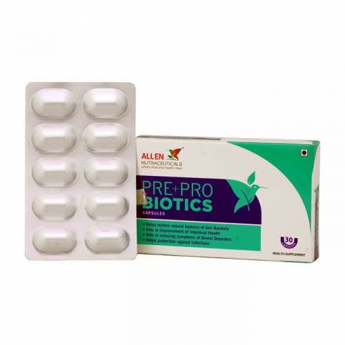 Allen Homeopathy Pre + Pro Biotic Capsules | Grocsy
