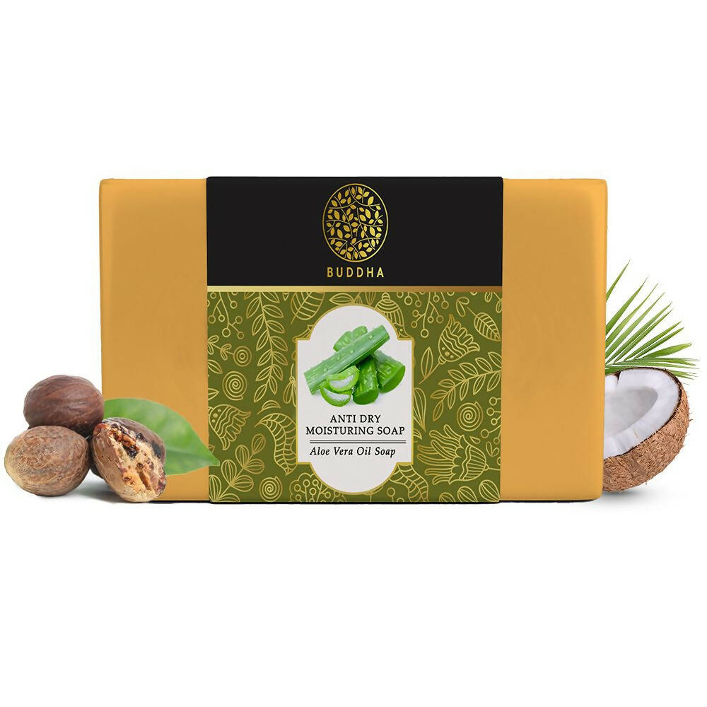 Buddha Natural Anti Dry moisturizing Soap - Skin Glow, Dry and Rough Skin | Grocsy
