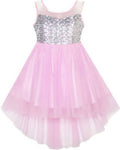Asmaani Baby Girl's Satin Midi length Frock (AS-DRESS-22122 ) | Grocsy