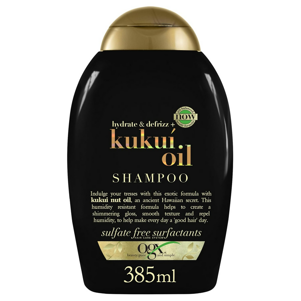 OGX Kukui Oil Shampoo Hydrate Plus Defrizz | Grocsy