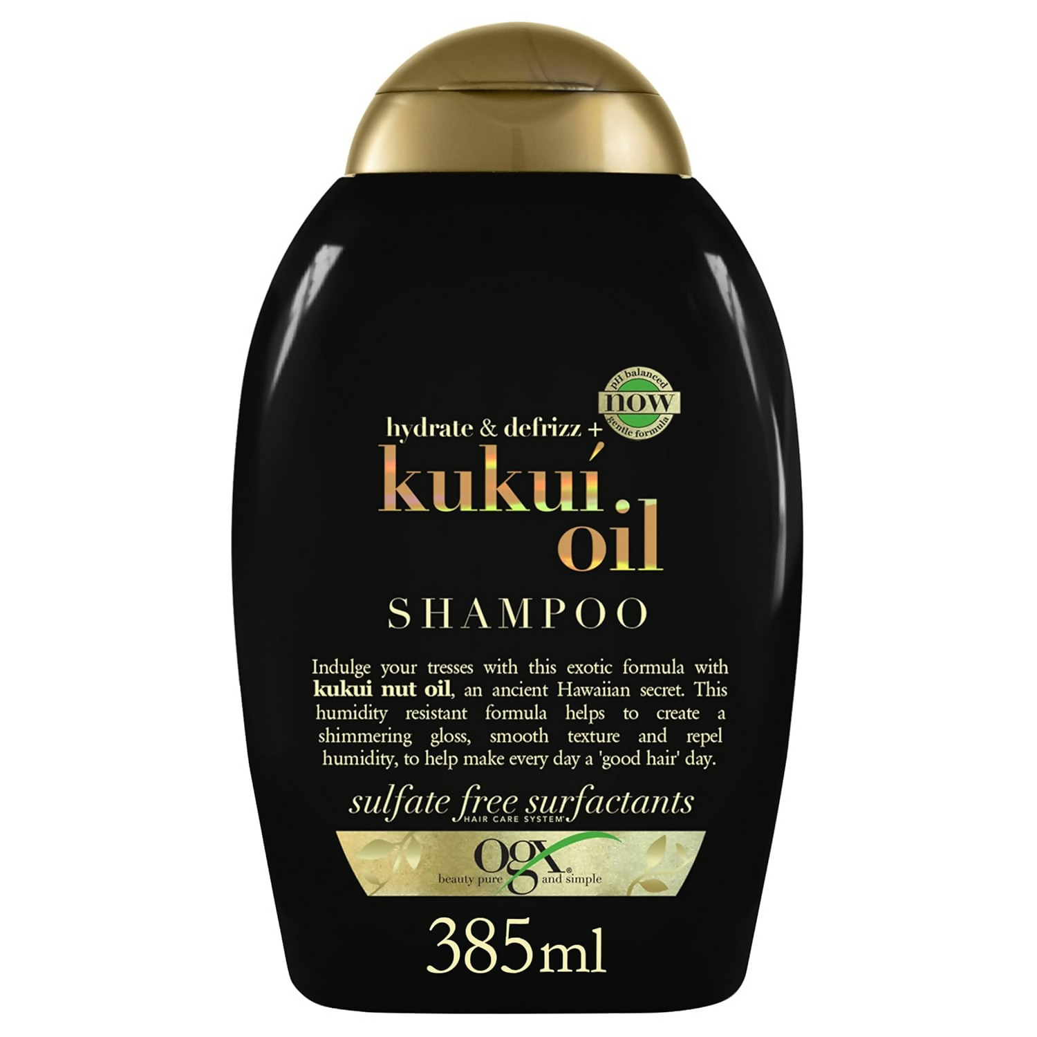 OGX Kukui Oil Shampoo Hydrate Plus Defrizz | Grocsy
