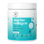 Wellbeing Nutrition Glow Korean Marine Collagen Peptides Tropical Bliss Flavor & Unflavored Combo | Grocsy