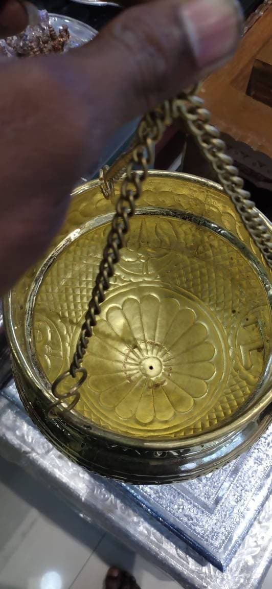 Brass Shirodhara Pot/Patra | Grocsy