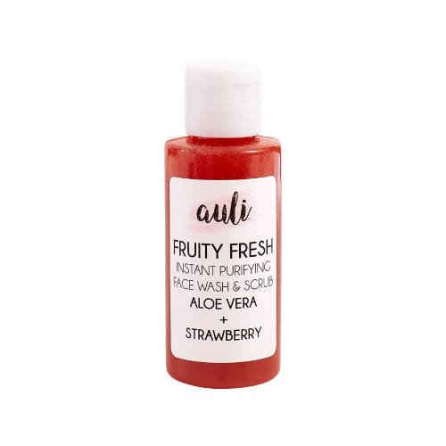 Auli Fruity Fresh Instant Cleansing Face Wash/Scrub | Grocsy